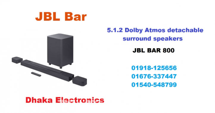 JBL Bar 800 Dolby Atmos 5.1.2 Soundbar